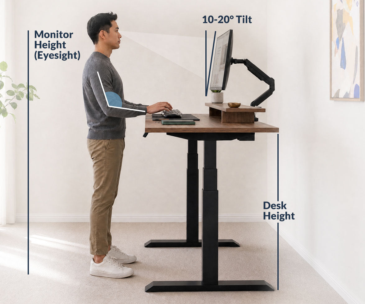 standing desk calculator