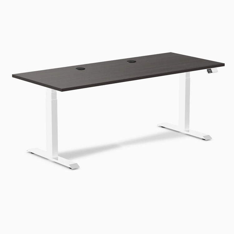 Desky Dual Laminate Sit Stand Desk