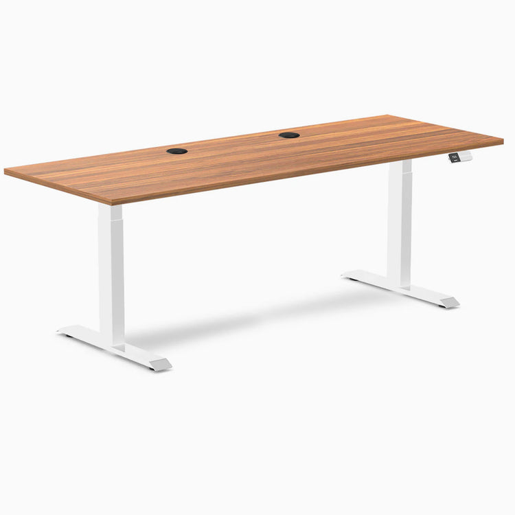 Desky Dual Laminate Sit Stand Desk