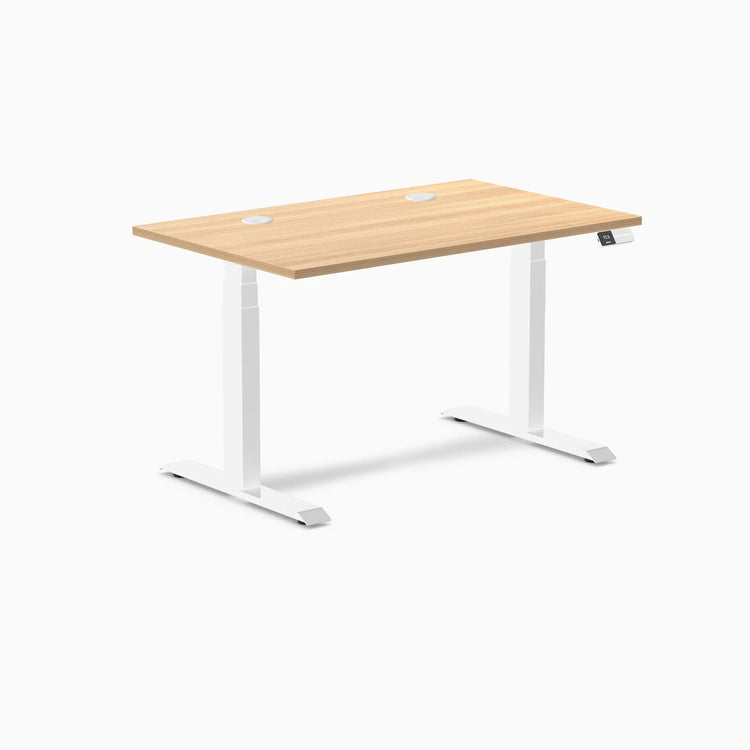 Desky Dual Laminate Sit Stand Desk
