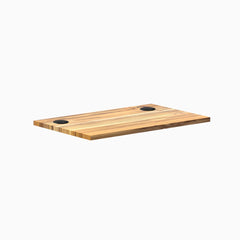 Desky Mini Hardwood Desk Tops, Teak desktop