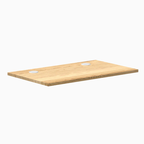 Desky Mini Hardwood Desk Tops, White Oak desktop