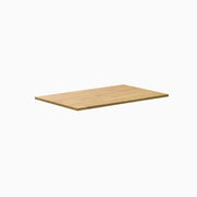 Rubberwood light oak desktop - Desky