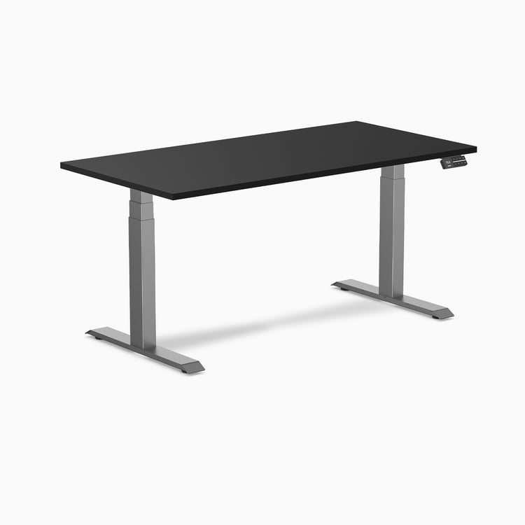 Desky Dual Laminate Sit Stand Desk