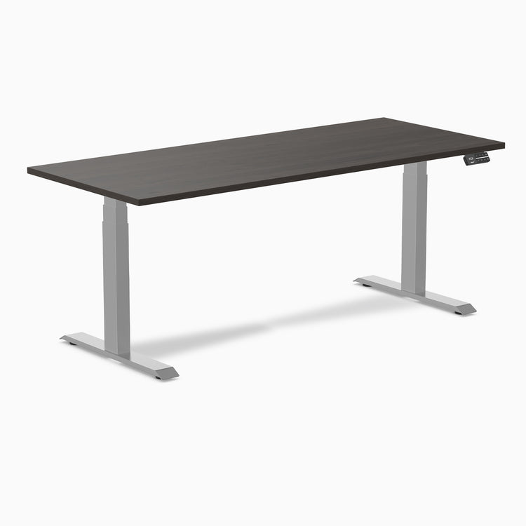 Desky Dual Laminate Sit Stand Desk