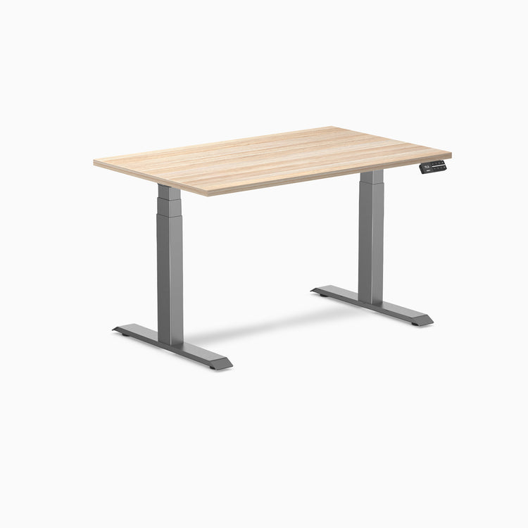 Desky Dual Laminate Sit Stand Desk