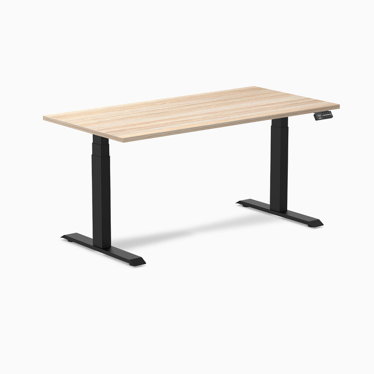 Desky Dual Laminate Sit Stand Desk