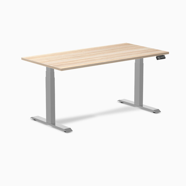 Desky Dual Laminate Sit Stand Desk