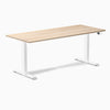 Desky standing desk melamine classic oak