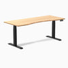 Desky ergo edge standing desk bamboo top