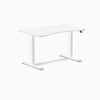 Dual Desky ergo white desk 1200mm in white