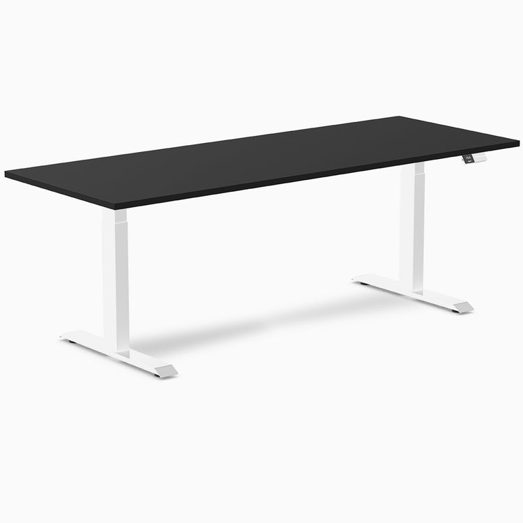 Desky Dual Laminate Sit Stand Desk