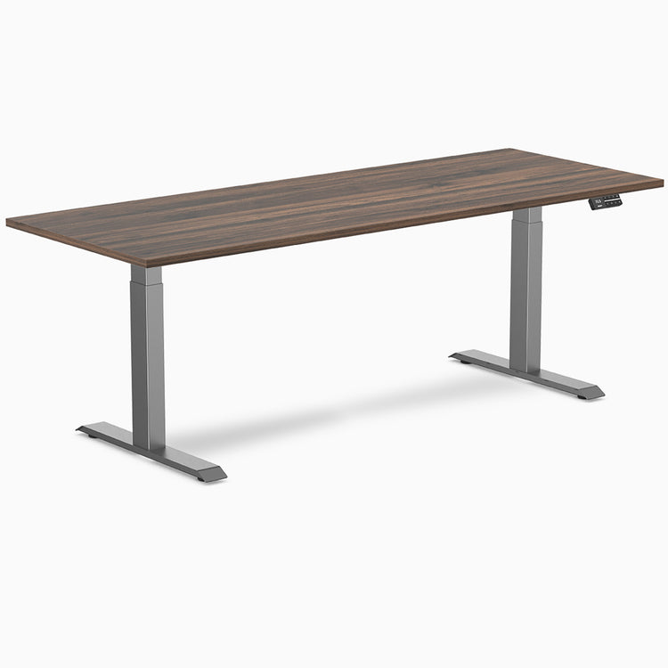 Desky Dual Laminate Sit Stand Desk