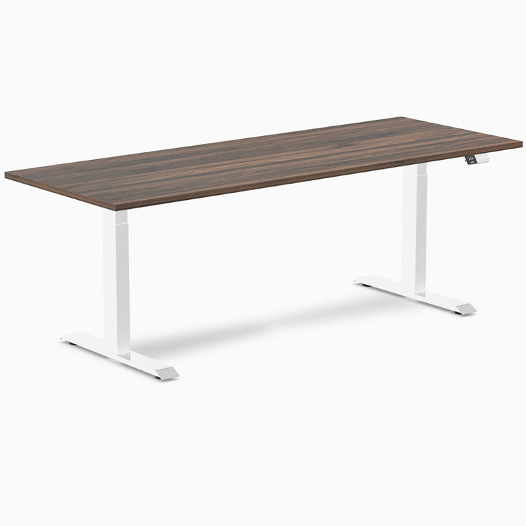 Desky Dual Laminate Sit Stand Desk