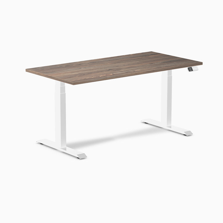 Desky Dual Laminate Sit Stand Desk