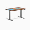 Standing desk resin pheasant blue river - Desky