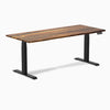 Desky dual standing desk with pheasantwood top