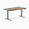 Standing desk resin pheasant blue river - Desky