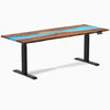 Standing desk resin pheasant blue river - Desky