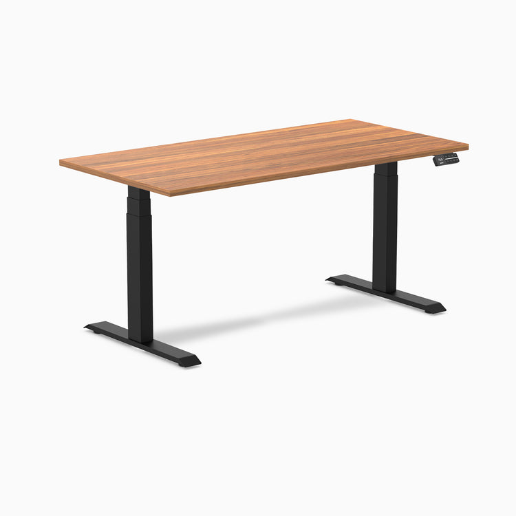 Desky Dual Laminate Sit Stand Desk