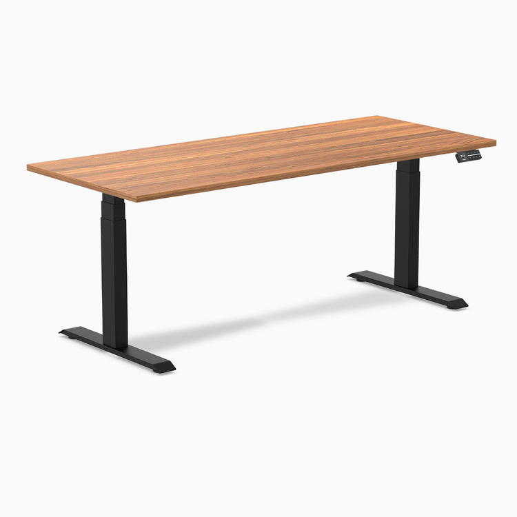 Desky Dual Laminate Sit Stand Desk