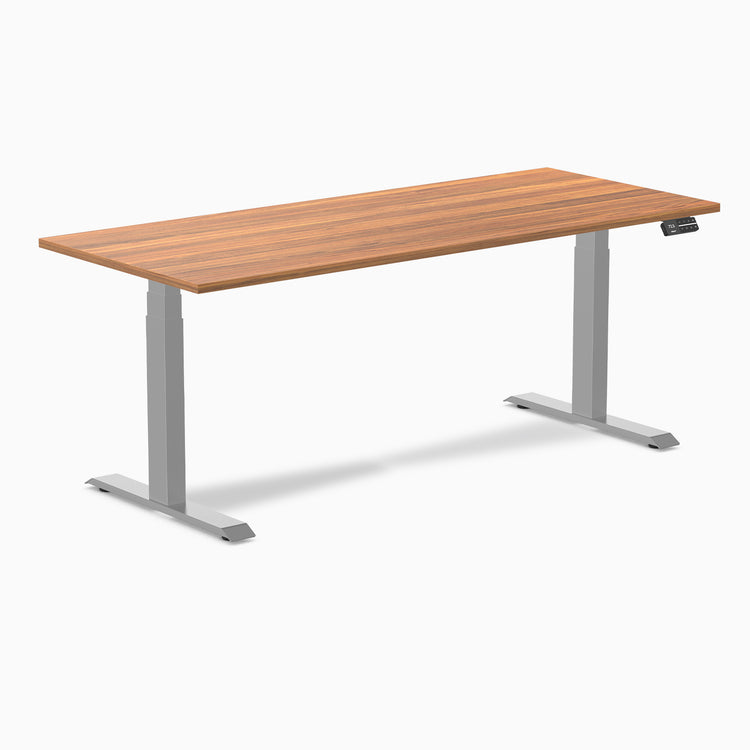 Desky Dual Laminate Sit Stand Desk