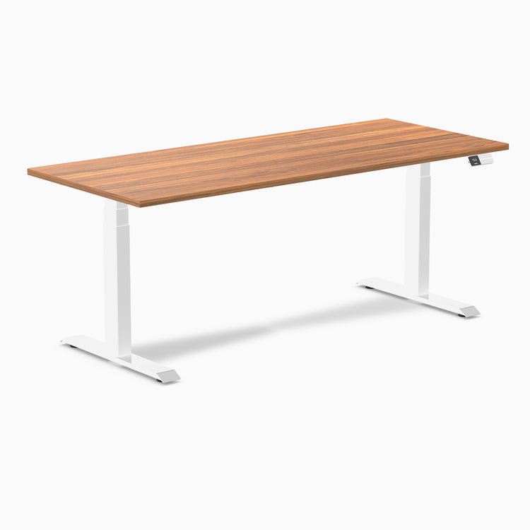 Desky Dual Laminate Sit Stand Desk