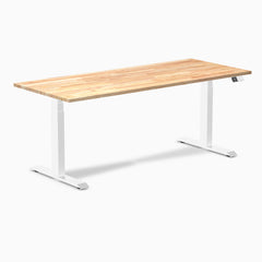 Desky dual rubberwood natural 1800mm in white