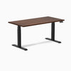 Desky dual rubberwood red walnut 1500mm in black