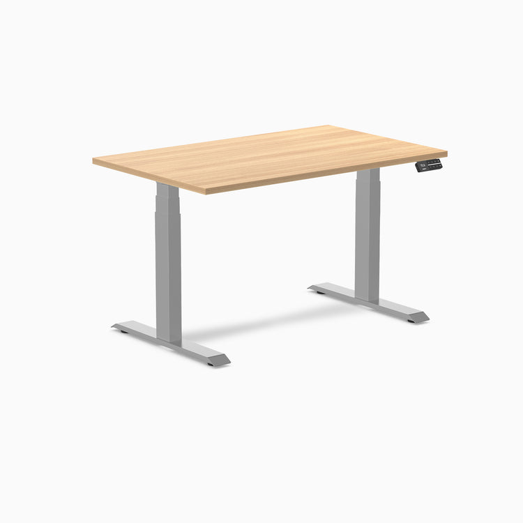 Desky Dual Laminate Sit Stand Desk