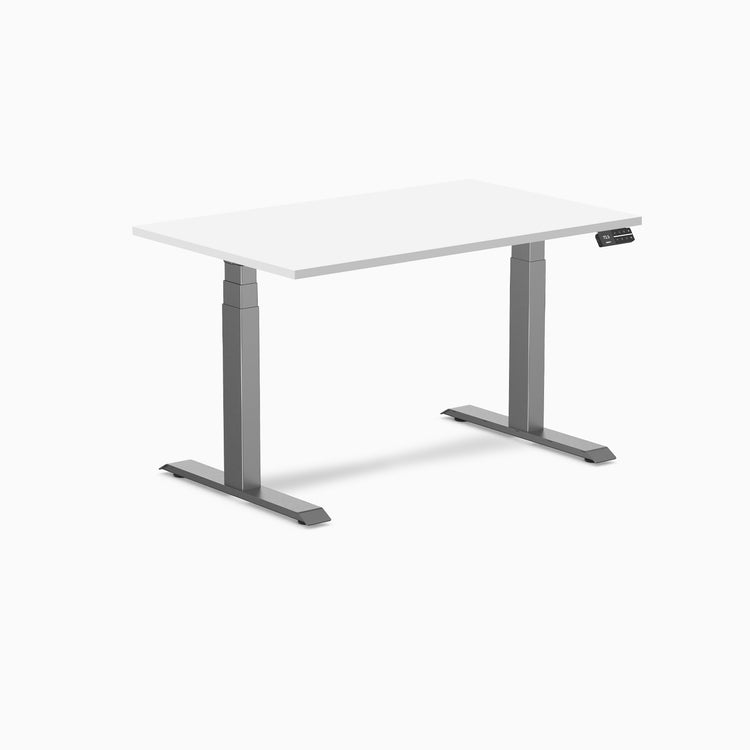 Desky Dual Laminate Sit Stand Desk