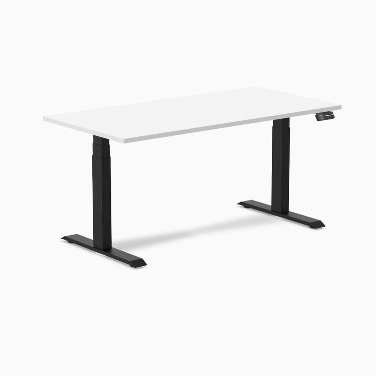 Desky Dual Laminate Sit Stand Desk