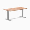 Desky zero softwood acacia desk 1500mm in gray legs