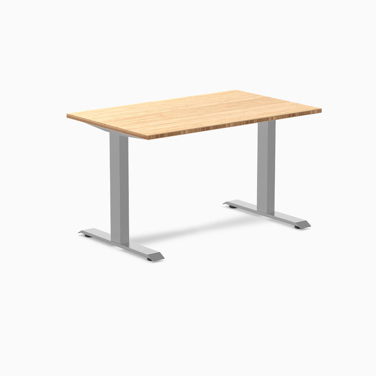 Desy fixed bamboo desk 1200mm in gray 