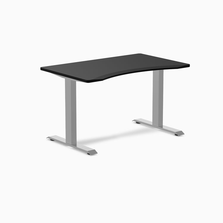 Fixed ergo edge black desk 1200mm in gray