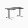 Fixed ergo edge dark bamboo desk 1200mm in gray