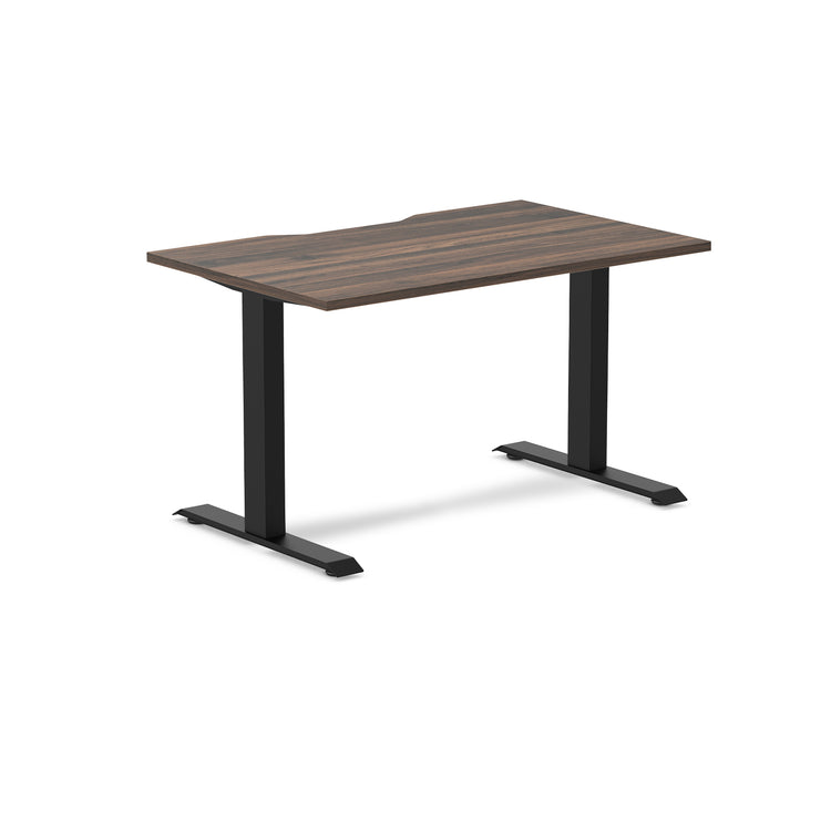 Desky Zero Scalloped Laminate Office Desk
