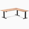 Desky Softwood L-Shape Sit Stand Desk-Desky®