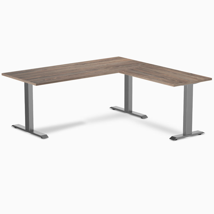 Desky Zero Laminate L-Shape Office Desk