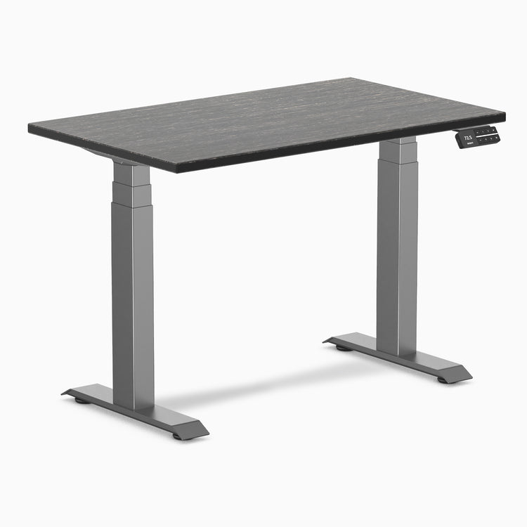 Desky Dual Mini Bamboo Sit Stand Desk