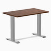 Desky mini fixed rubberwood red walnut 1000mm in gray legs