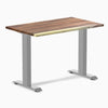 Desky fixed mini hardwood saman 1000mm in gray legs