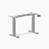 Desky Dual Mini Standing Desk Frame in gray