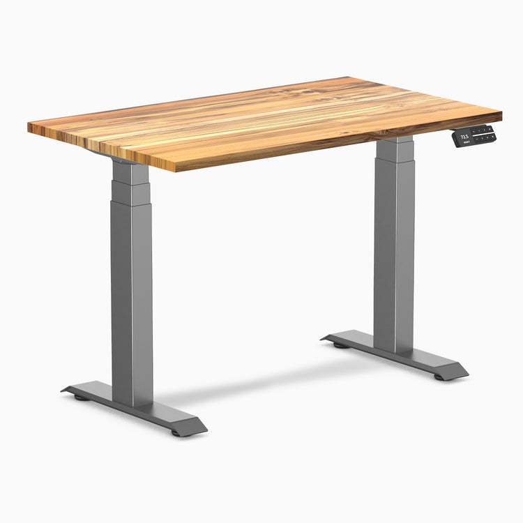 Desky Dual Mini Hardwood Sit Stand Desk