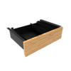 Desky Minimal Under Desk Drawer Black Bamboo - Desky