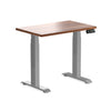Desky Dual Mini Hardwood Sit Stand Desk Walnut-Desky®