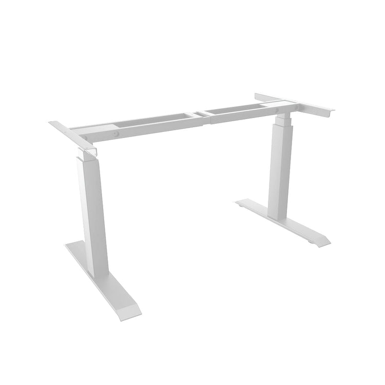 Desky Dual Mini Standing Desk Frame White - Desky