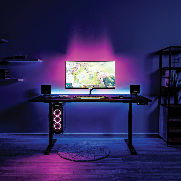 Desky Alpha Dual Electric Standing Gaming Desk - Desky USA