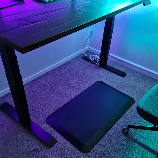 Standing Desk Mat, YESMET Anti-Fatigue Mat, Ergonomic Standing Mat for  Office, Comfort Floor Mat, Purple