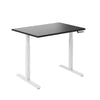 Desky Single Sit Stand Desk Black 1200x750mm - Desky